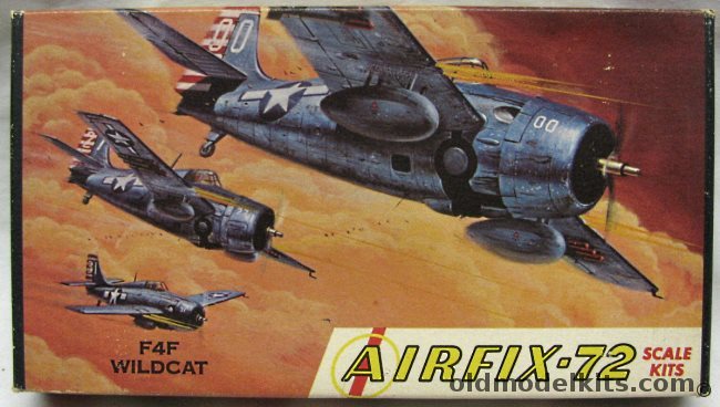 Airfix 1/72 F4F Wildcat Craftmaster, 3-46 plastic model kit